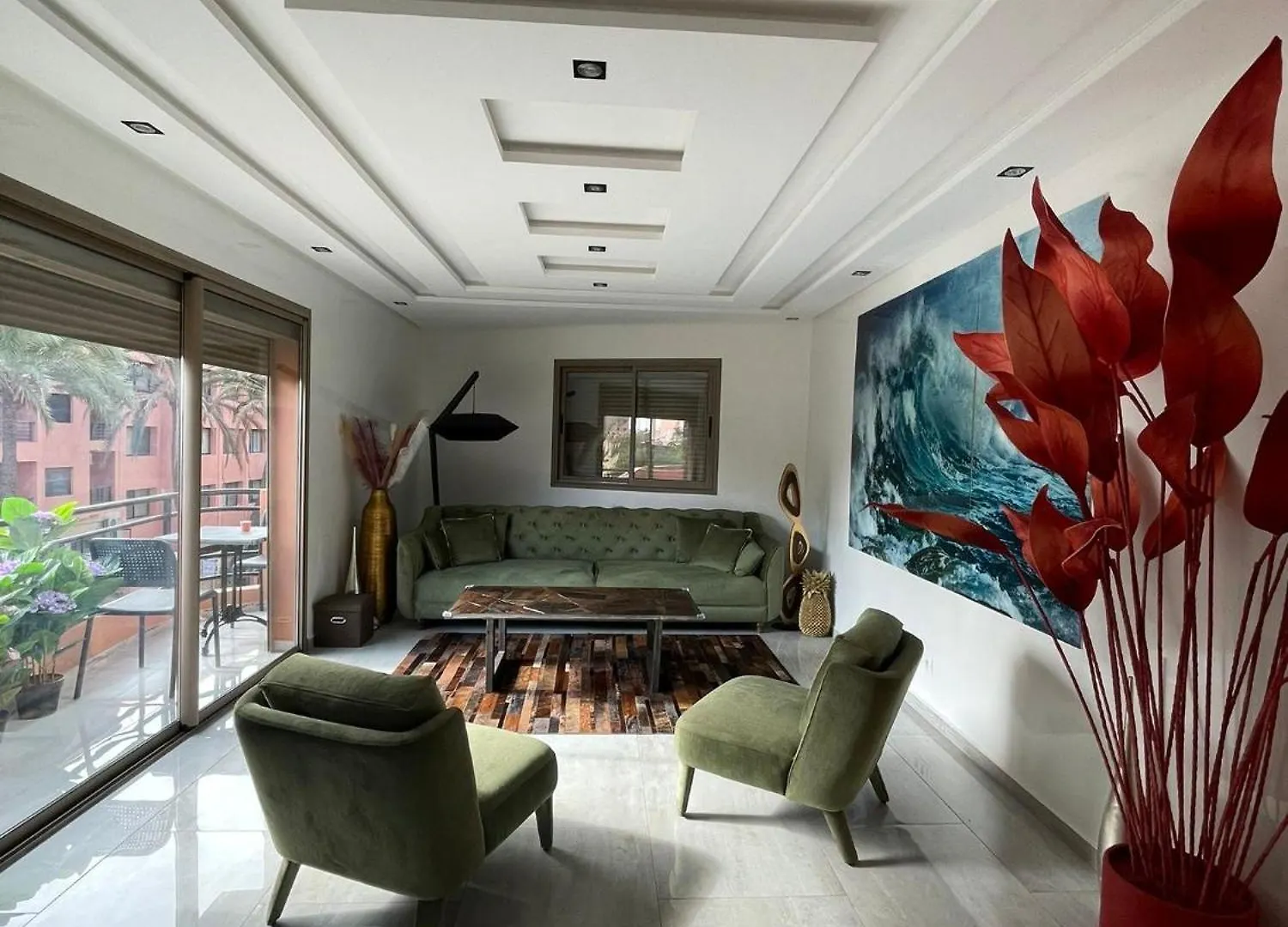 Bel Appartement Hivernage-Gueliz 2 Chambres Marrakesh Morocco